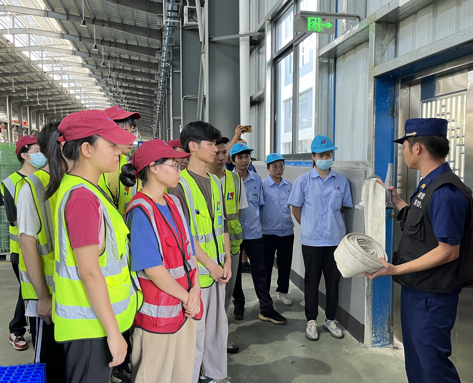 力源科技消防演练