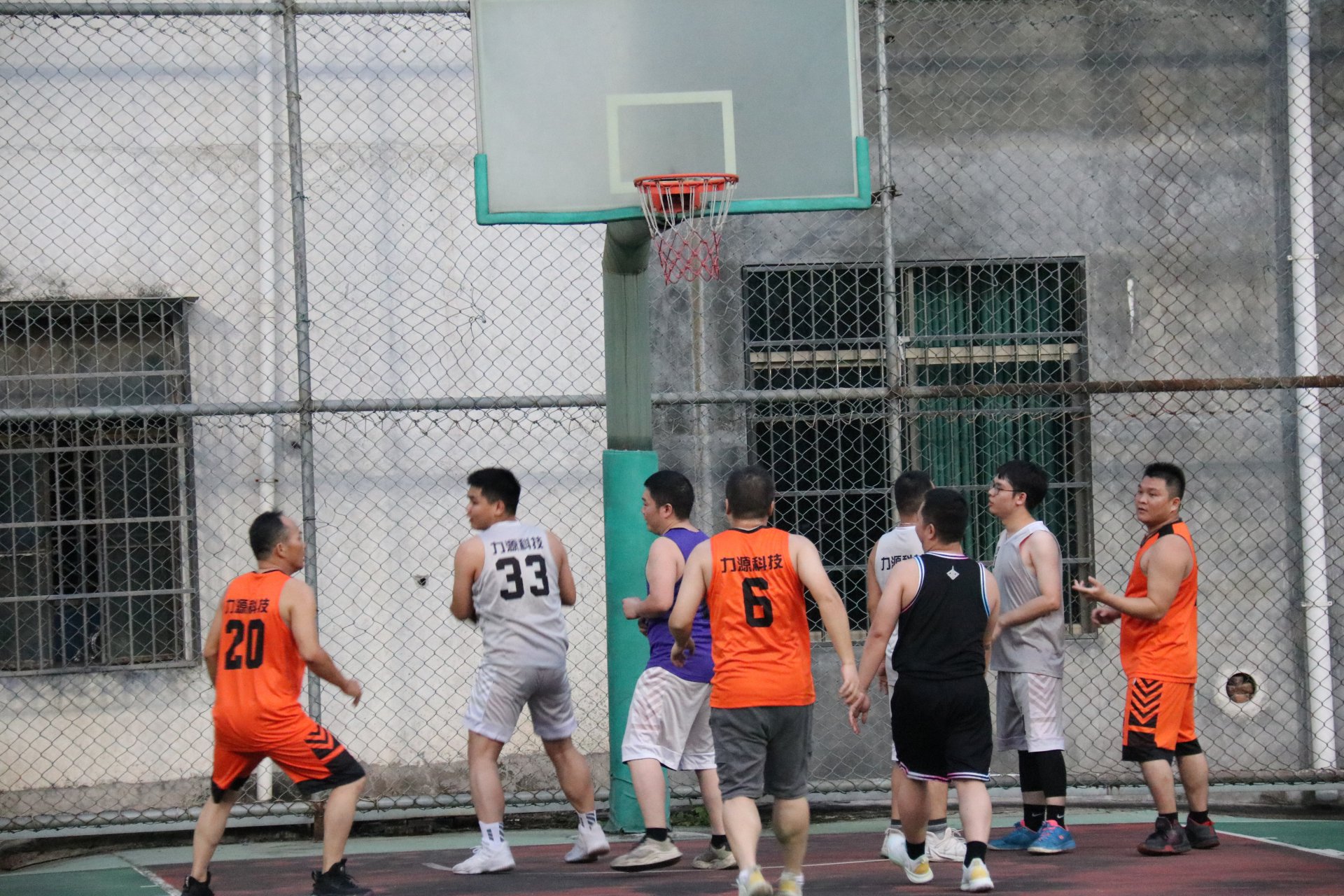 力源科技篮球赛