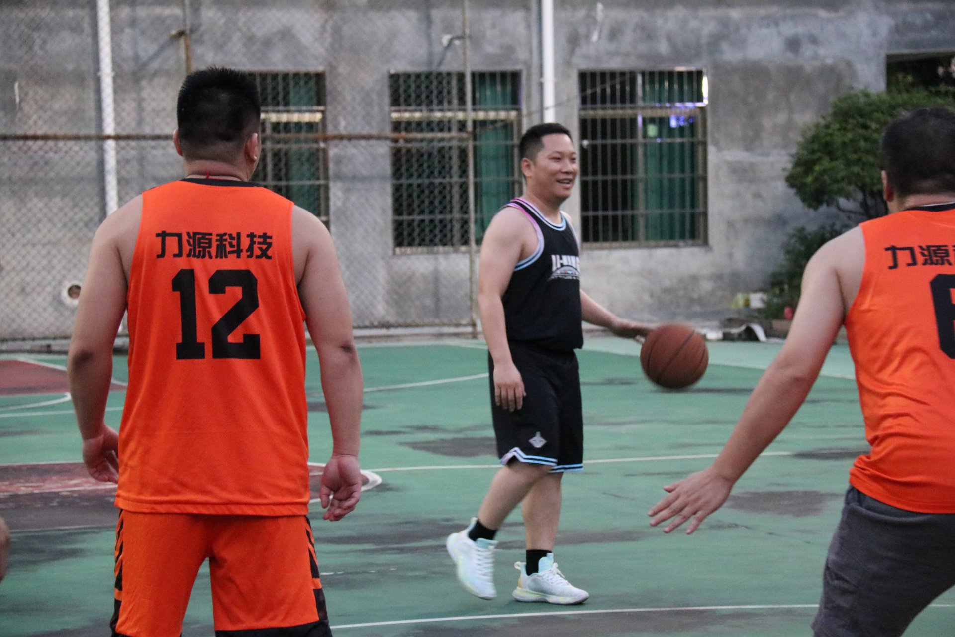 力源科技篮球赛