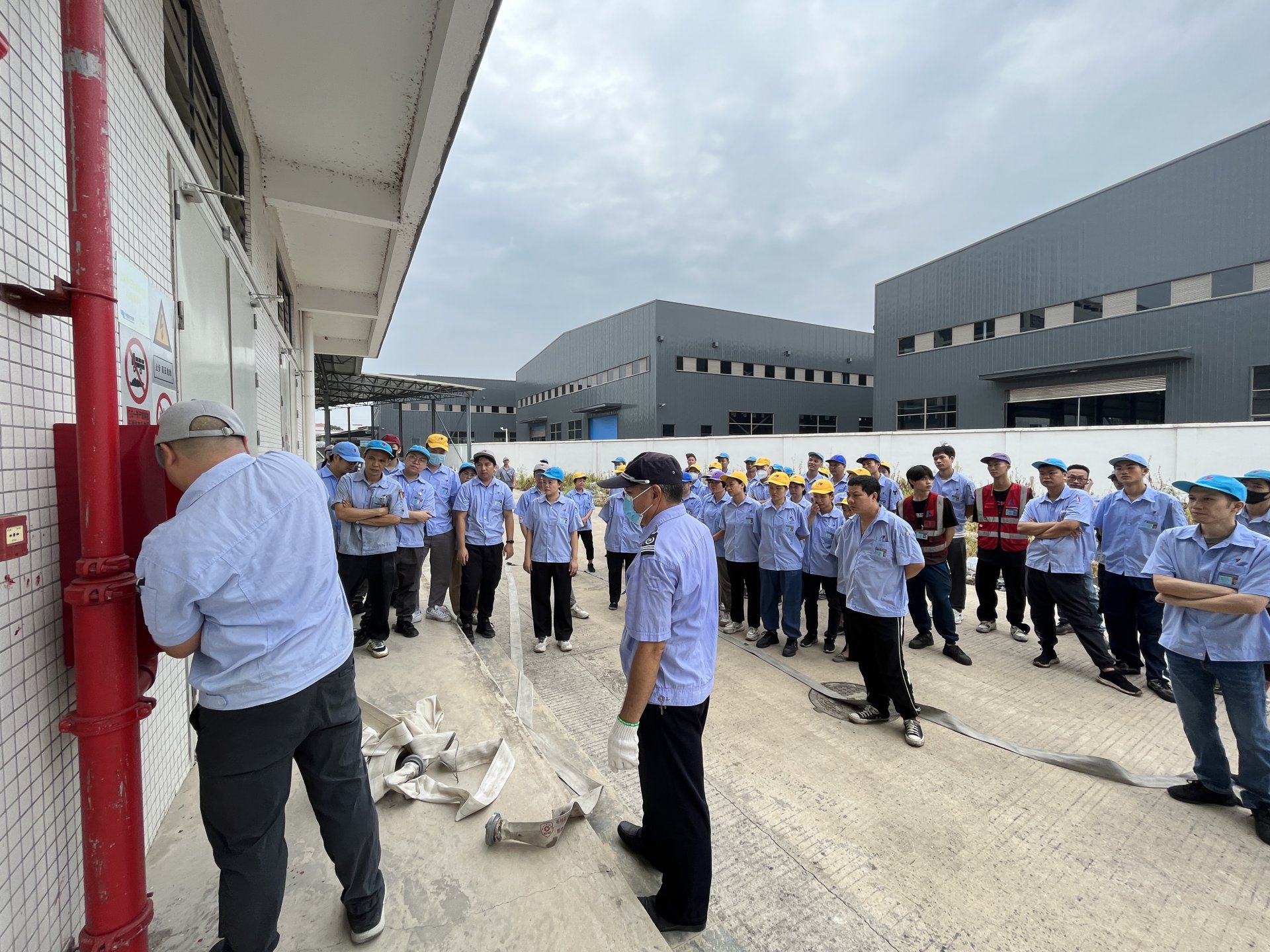 力源科技消防演练