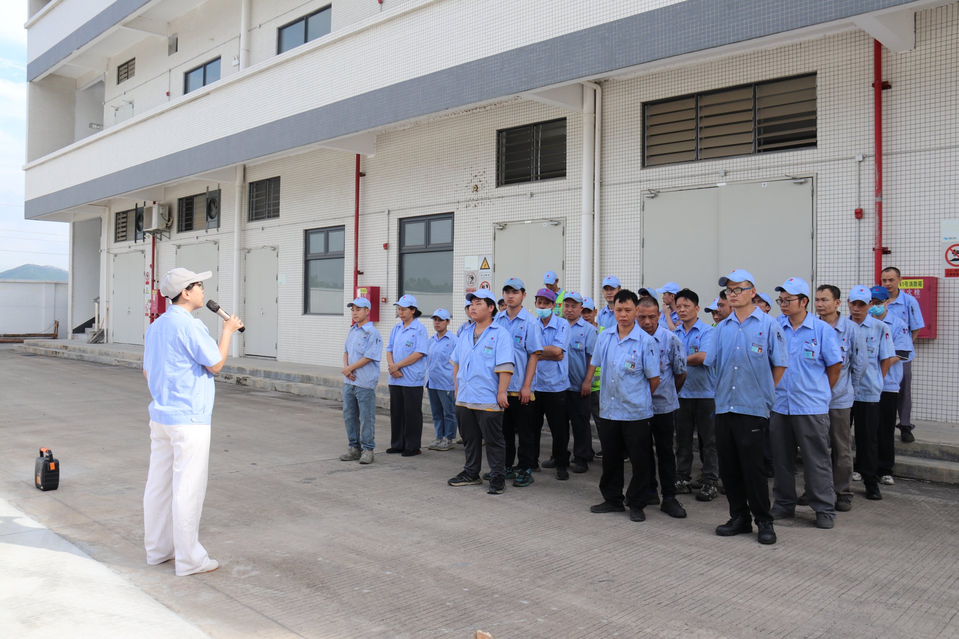 力源科技消防演练