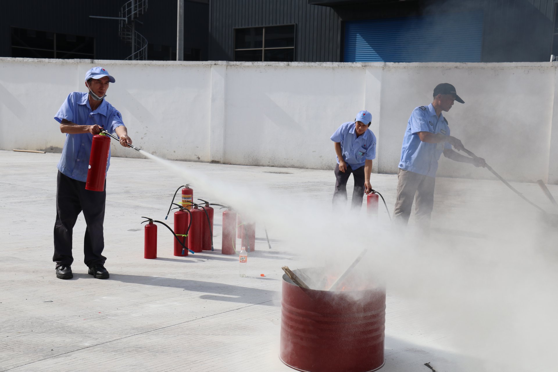 力源科技消防演练