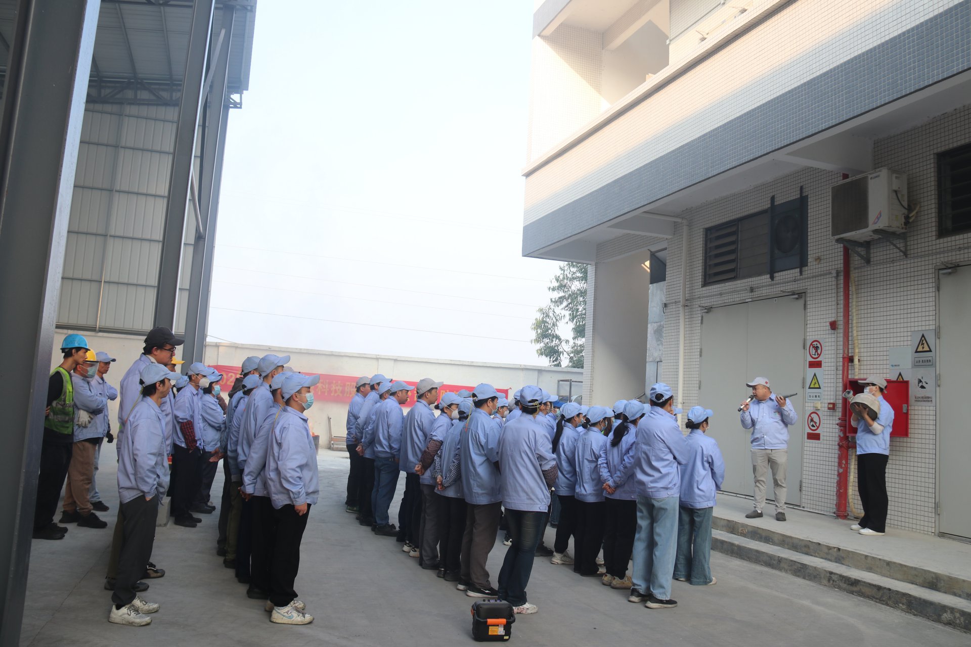 力源科技消防演练