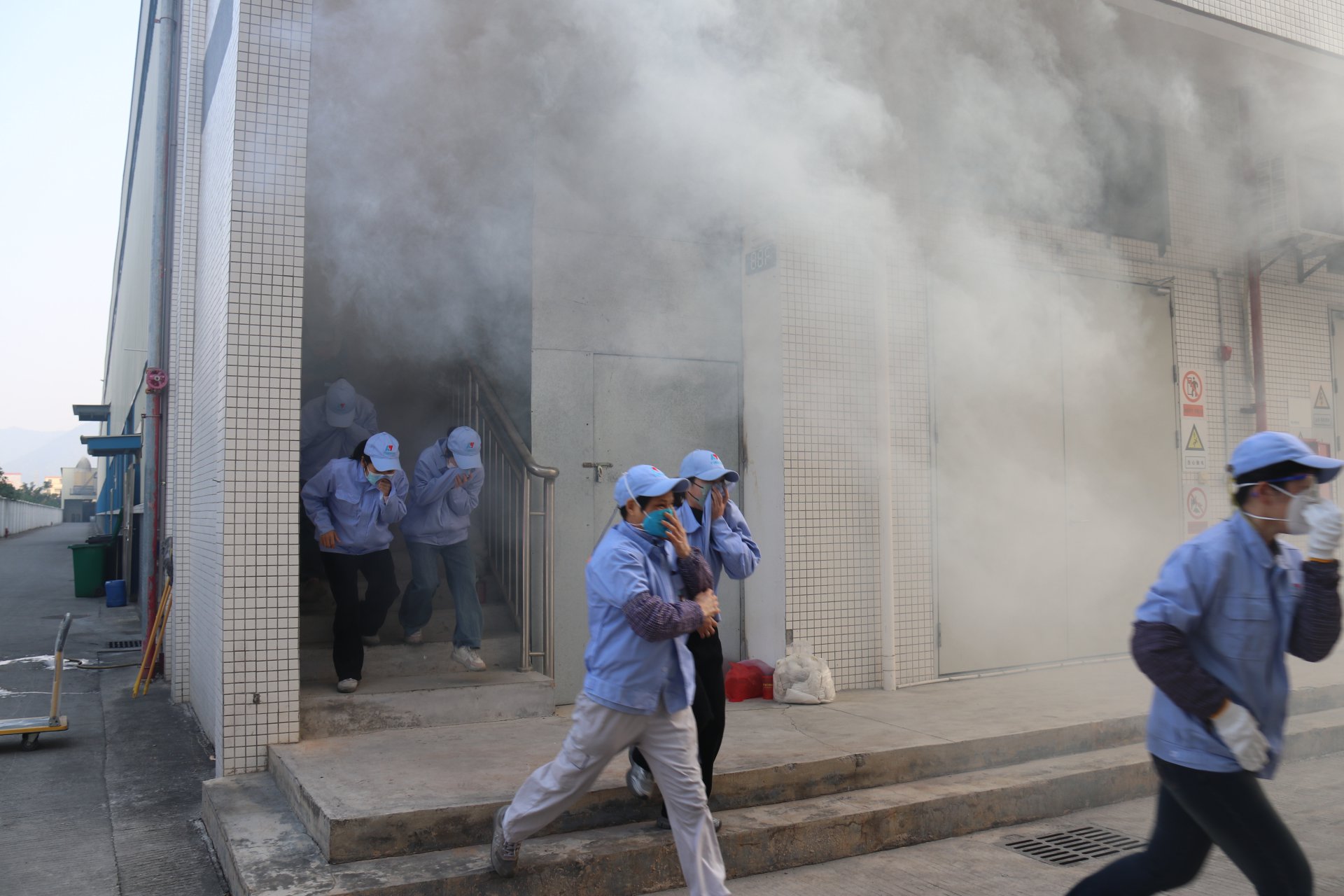 力源科技消防演练